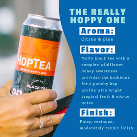 Hoplark Black Tea Hop closeup with citrus and pine aromas