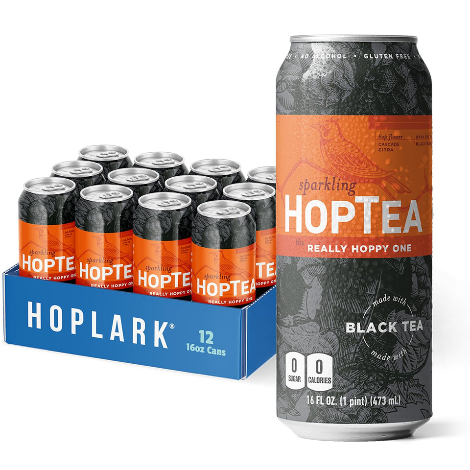 Hoplark Really Hoppy One can label shows bold branding and unsweetened refreshment