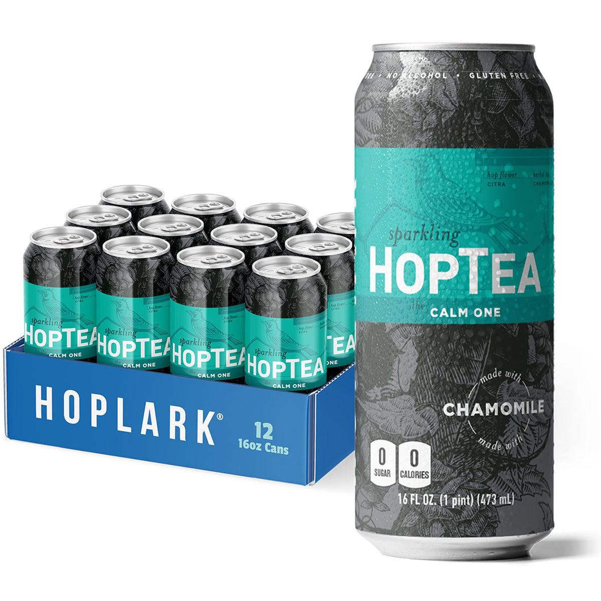 Hoplark The Calm One chamomile close-up highlighting calming floral notes for a soothing sip