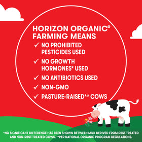 Horizon Organic 8g protein vanilla milk box boosts everyday nutrition