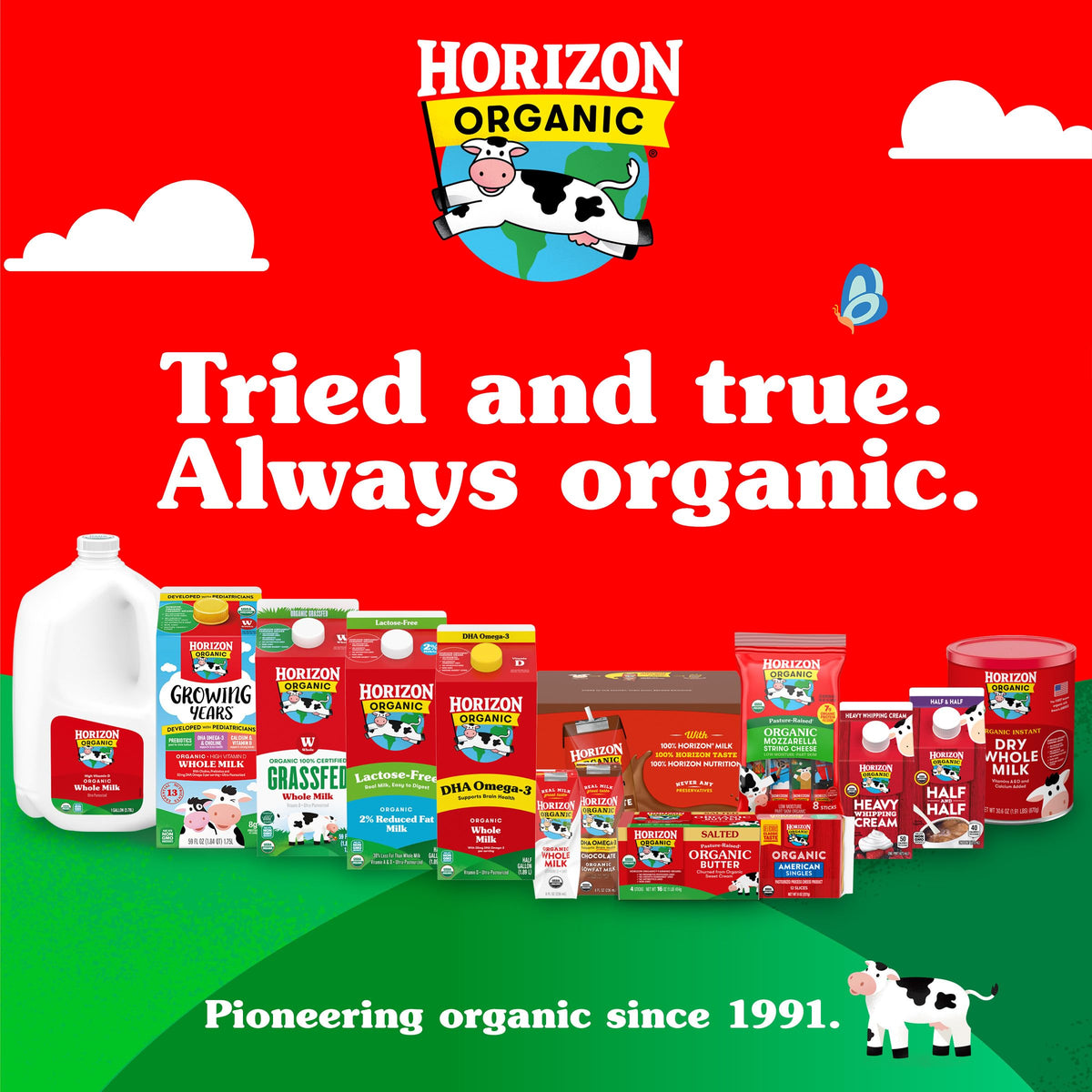 Horizon Organic USDA-certified milk box supports healthy routines on the go