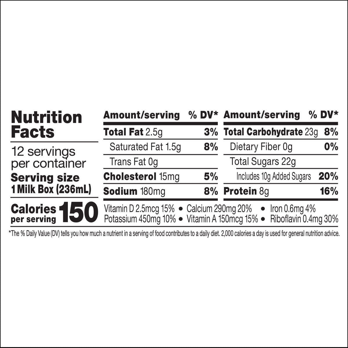 Horizon Organic milk uses non-GMO feed for a natural taste.