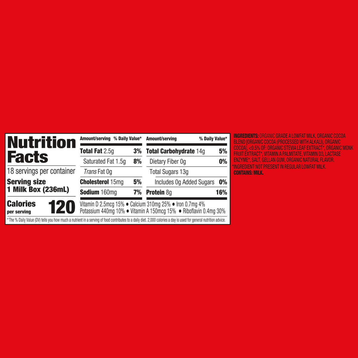 Horizon Organic shelf-stable milk boxes are ready for lunchboxes and meals.