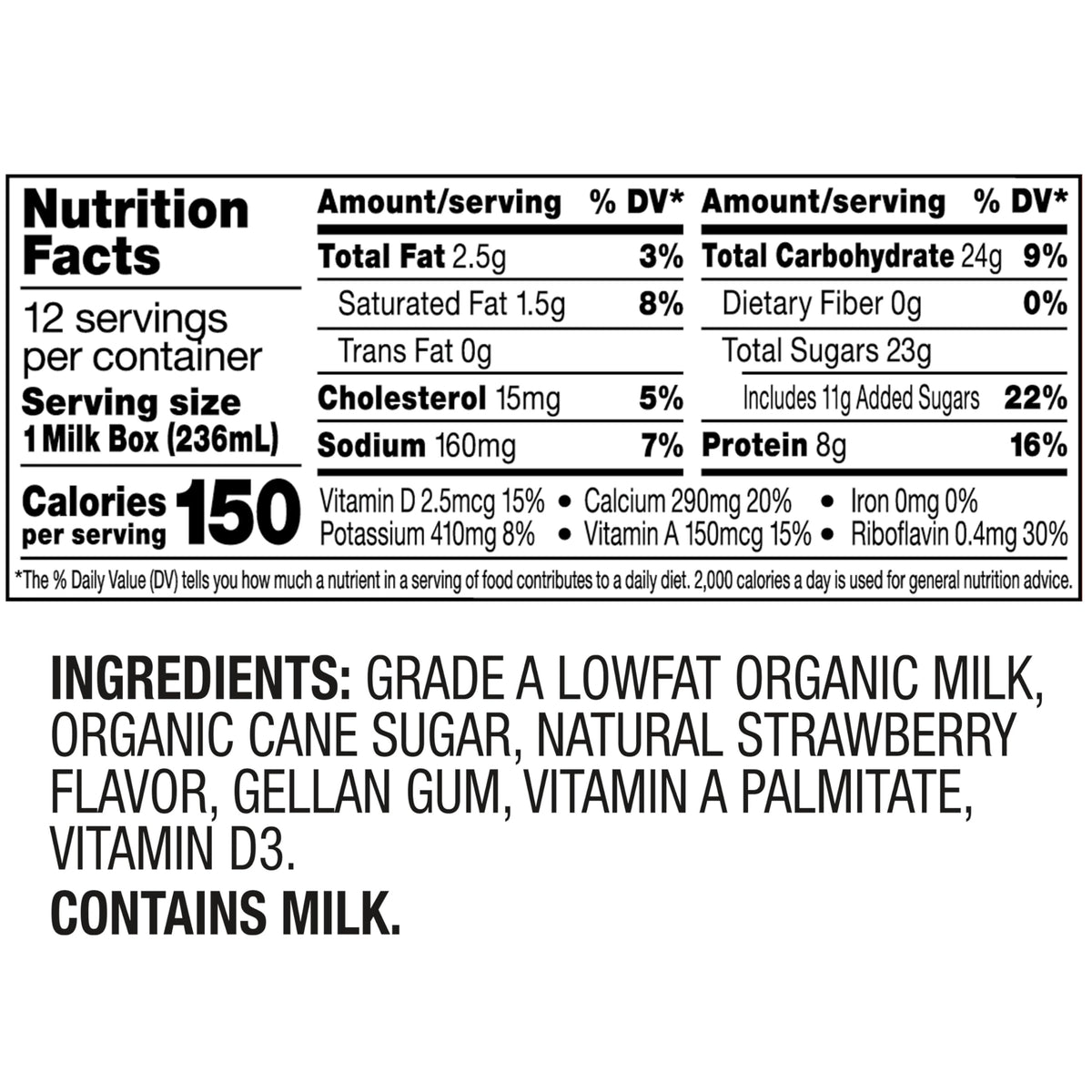 Shelf-stable Horizon milk box stored in pantry for quick snacks