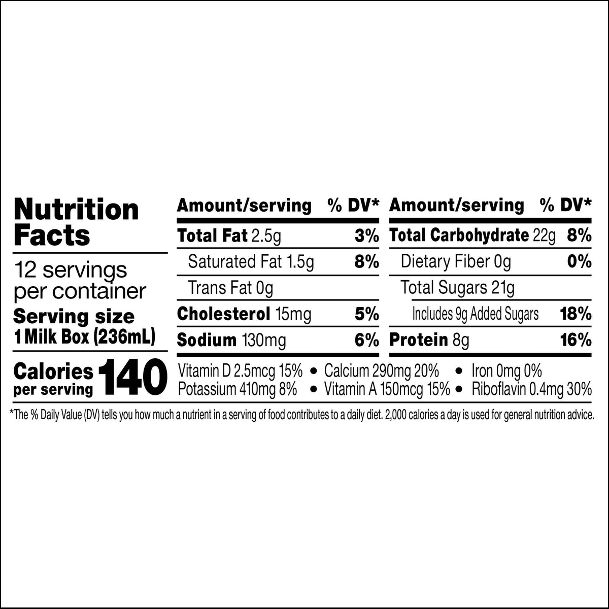 Horizon Organic vanilla milk boxes shelf-stable packaging for non-refrigerated storage.