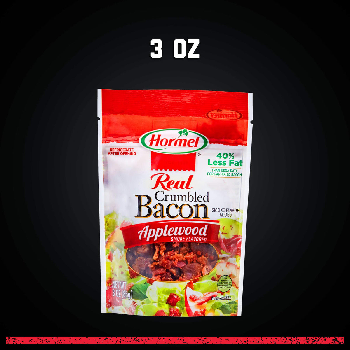 HORMEL brine-seasoned bacon crumbles elevate bowls and pizzas with smoky depth.