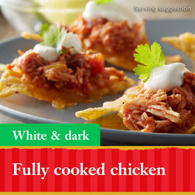 Buffalo-style dip with Hormel chicken for easy entertaining.