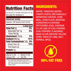 HORMEL Chicken Tamales, individually wrapped for freshness