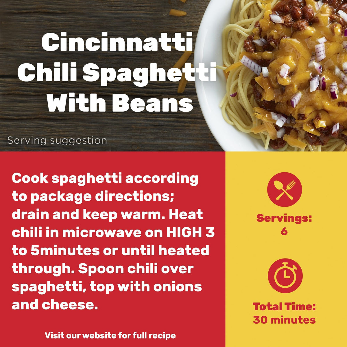 Hormel White Chicken Chili with Beans image for dips and toppings at gatherings.