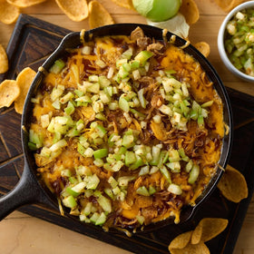 Hormel Chili Turkey No Beans in a casserole for easy weeknight meals.
