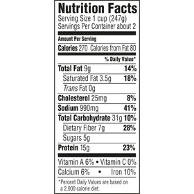 Open pull-tab can of Hormel Chili with Beans for fast prep.