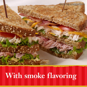 HORMEL Chunk Ham Smoked pasta dish topping boosts texture