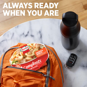 HORMEL COMPLEATS Chicken and Noodles tray pantry-ready option for busy days