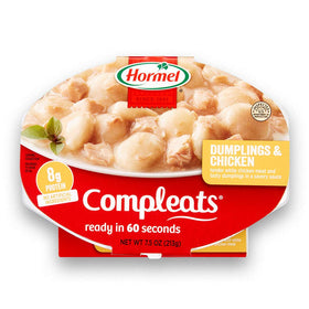 HORMEL COMPLEATS Dumplings & Chicken seven-pack box, convenient meals