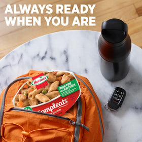 Hormel Compleats Italian Chicken & Penne enjoy warmth in minutes.