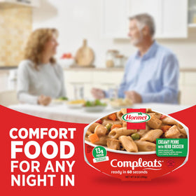 Hormel Compleats Italian Chicken & Penne provides 13 g protein per serving.