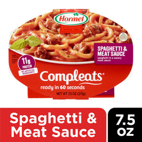 Hormel Compleats microwave-ready dinner for quick weeknight meals.