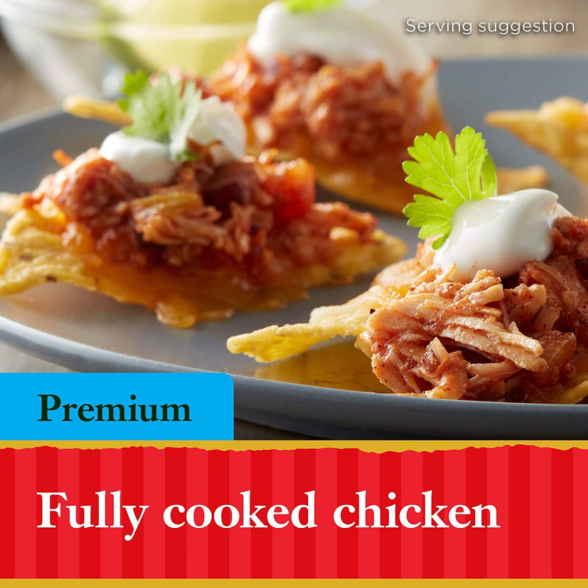 Hormel Premium Chicken Breast in Water with Rib Meat pantry-ready for easy dinners.