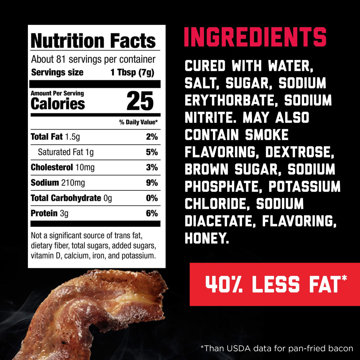 Hormel Real Crumbled Bacon on a serving bowl for quick meals