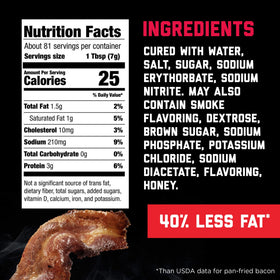 Hormel Real Crumbled Bacon on a serving bowl for quick meals