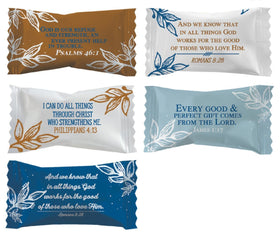 Hospitality Mints Bible Verse buttermints pack for party table decor