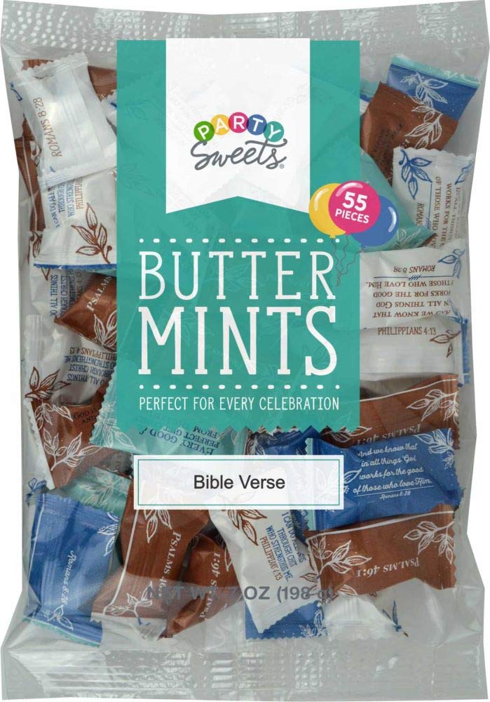Hospitality Mints seven-ounce bags for convenient party snacking