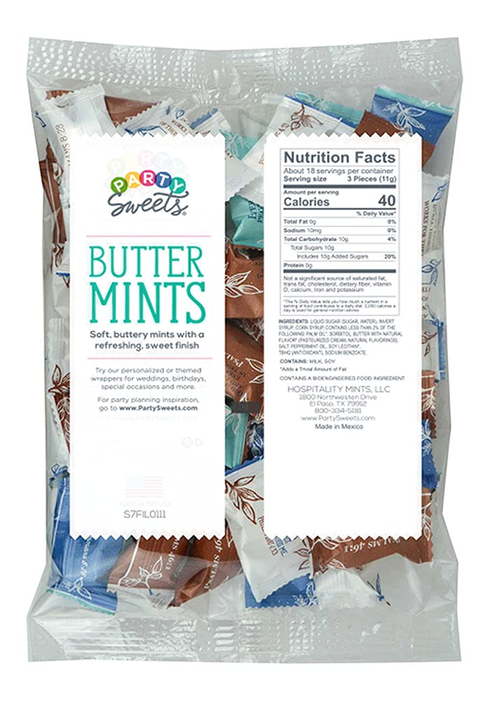 Hospitality Mints six bags with about 300 mints for bulk gifting