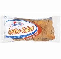 Hostess Coffee Cake Cinnamon Streusel individually wrapped for on the go snacking