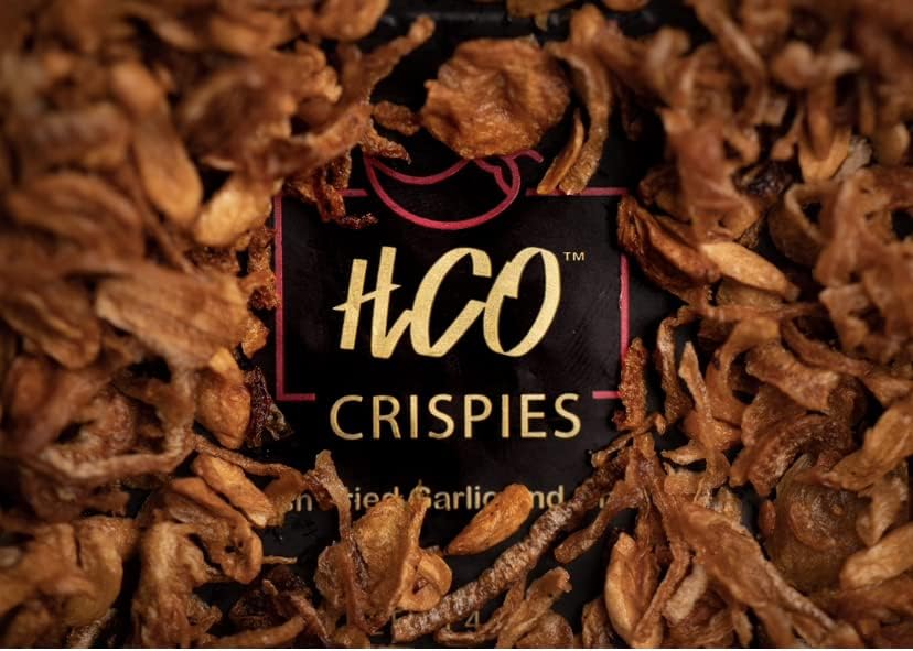 Hot Crispy Oil HCO Crispies roasted vegetables finish with flavor