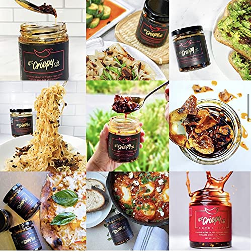 Hot Crispy Oil handmade in small USA batches.