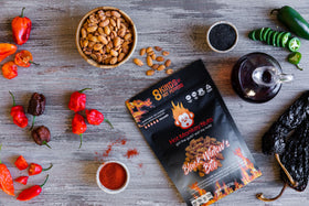 Hot Monkey Nuts on-the-go ziplock keeps crunch fresh during adventures