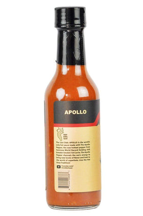 Hot Ones The Last Dab Apollo pour shot capturing pepper oil aroma.