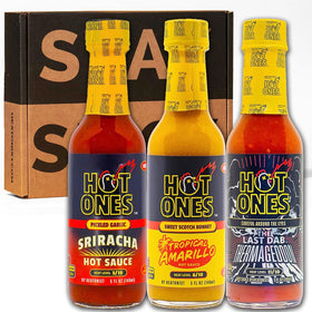 Hot Ones Season 29 garlicky tang bottle boosts tacos and eggs with bright flavor