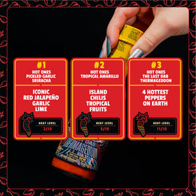 Hot Ones Season 29 tropical Amarillo bottle adds fruity heat to bowls
