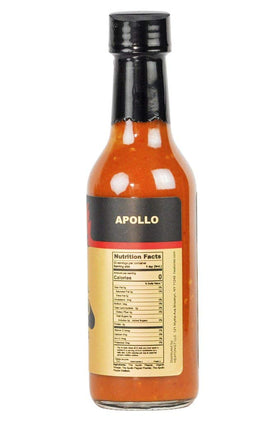 Hot Ones The Last Dab Apollo bottle side view for easy squirting and intense heat.