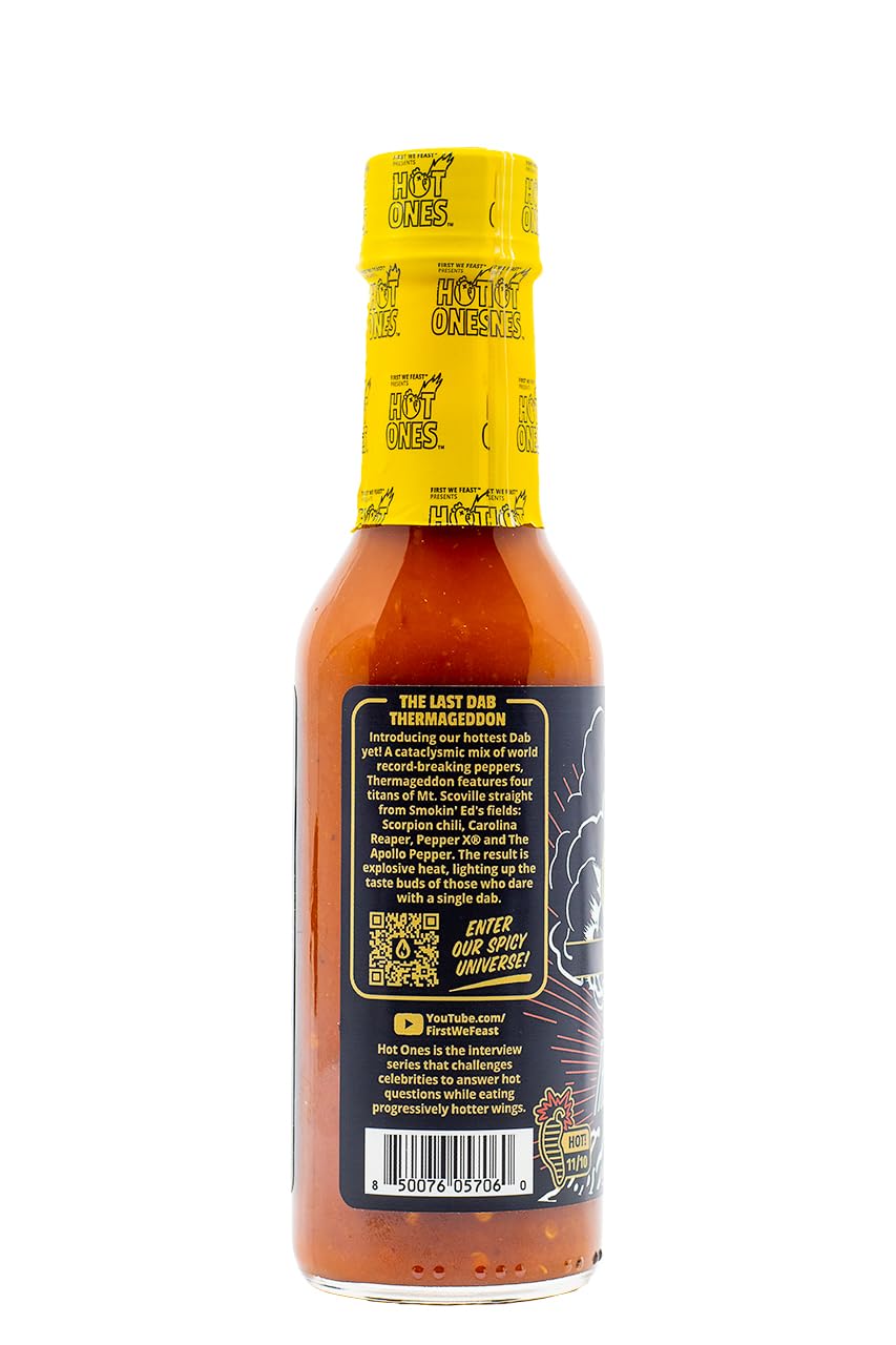 Hot Ones Thermageddon as a pizza topping for an intense kick
