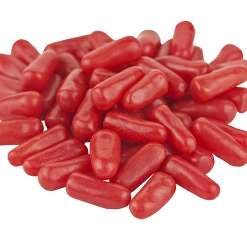 1.8 lb bag of Hot Tamales Fierce Cinnamon ready for sharing.