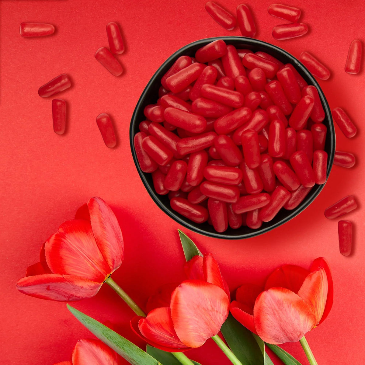 Hot Tamales gift bag idea with convenient 10 oz packs.