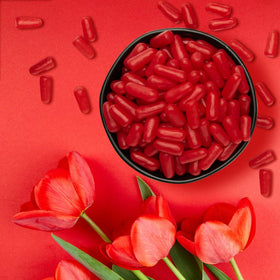 Hot Tamales gift bag idea with convenient 10 oz packs.