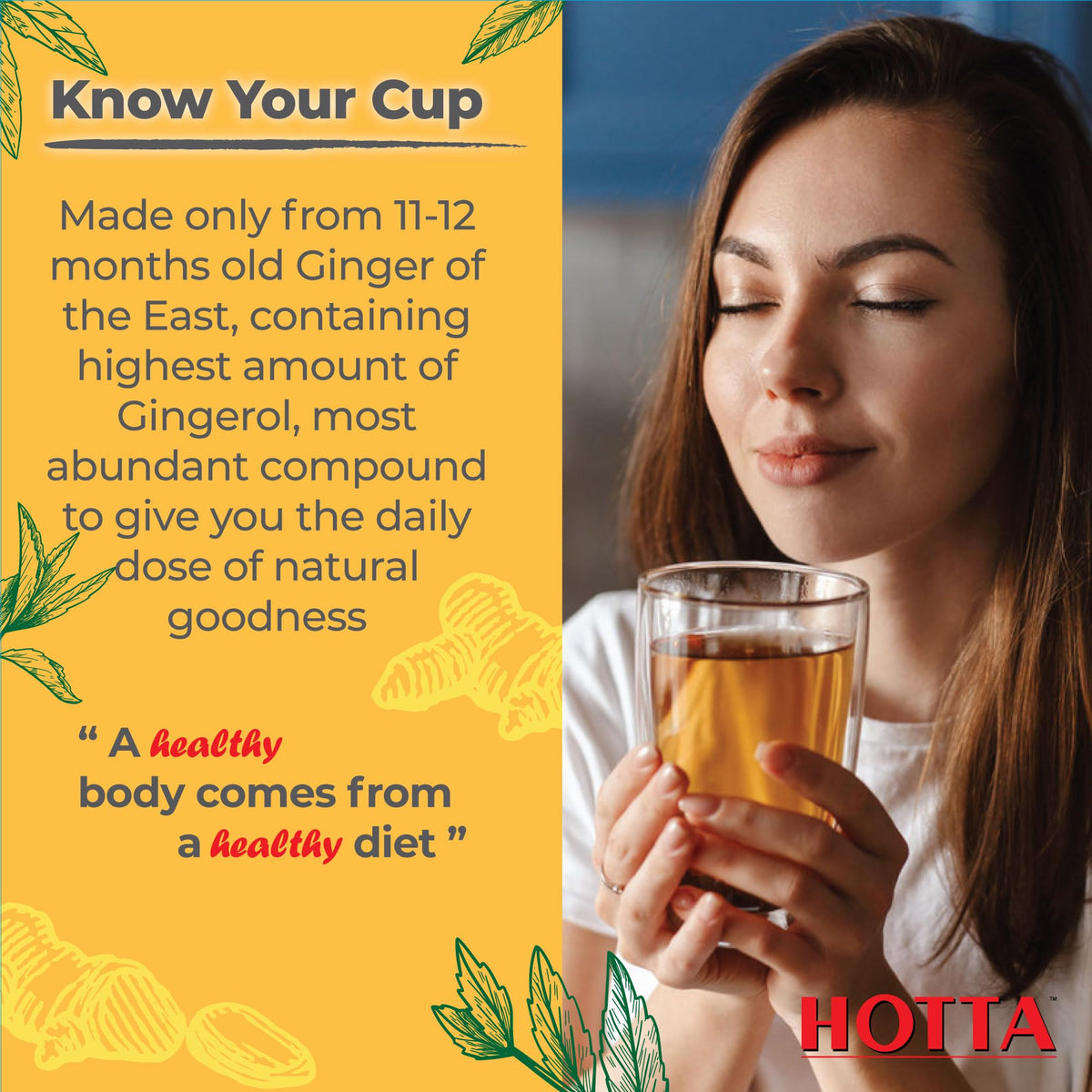 HOTTA farm-to-cup concept highlights Thai farms and fresh origin.