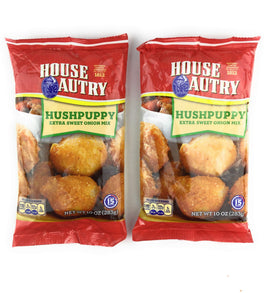 House Autry extra sweet onion hushpuppy mix box front for easy family meals.