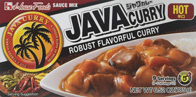 House Foods Java Curry Sauce Mix Hot 2-Pack sauce-bowl reveals rich aroma ready to savor