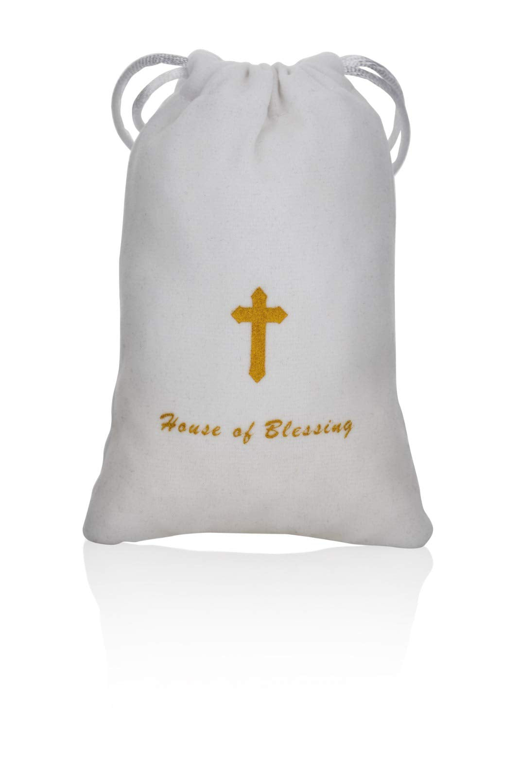 House of Blessing blessing card with Dead Sea salt complements holy ceremonies.
