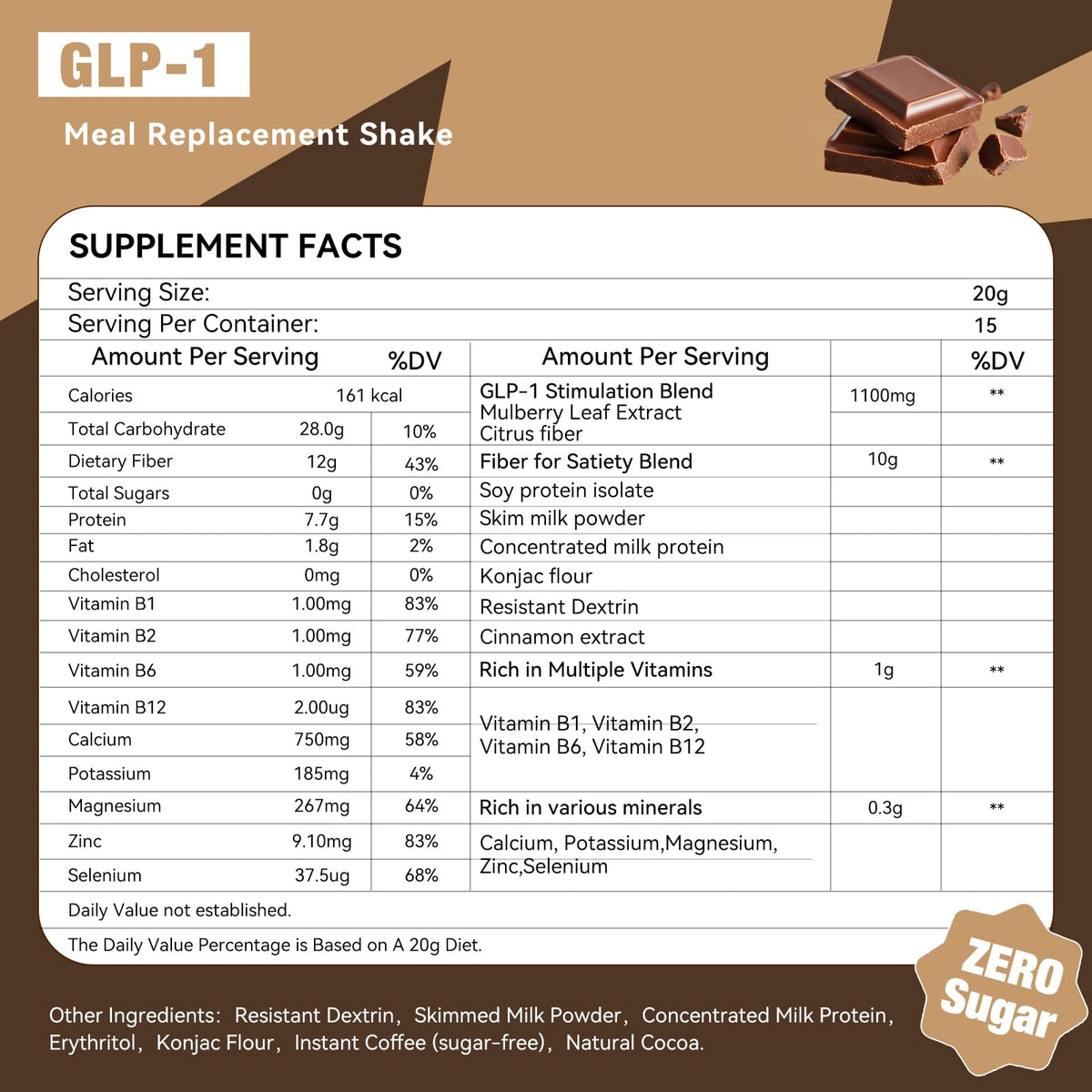 House of Nutrition GLP-1 shake measuring-cup next to bottle, easy meal prep
