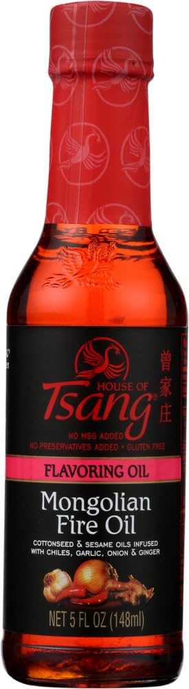 House of Tsang Mongolian Fire bottle for aromatherapy and relaxation.