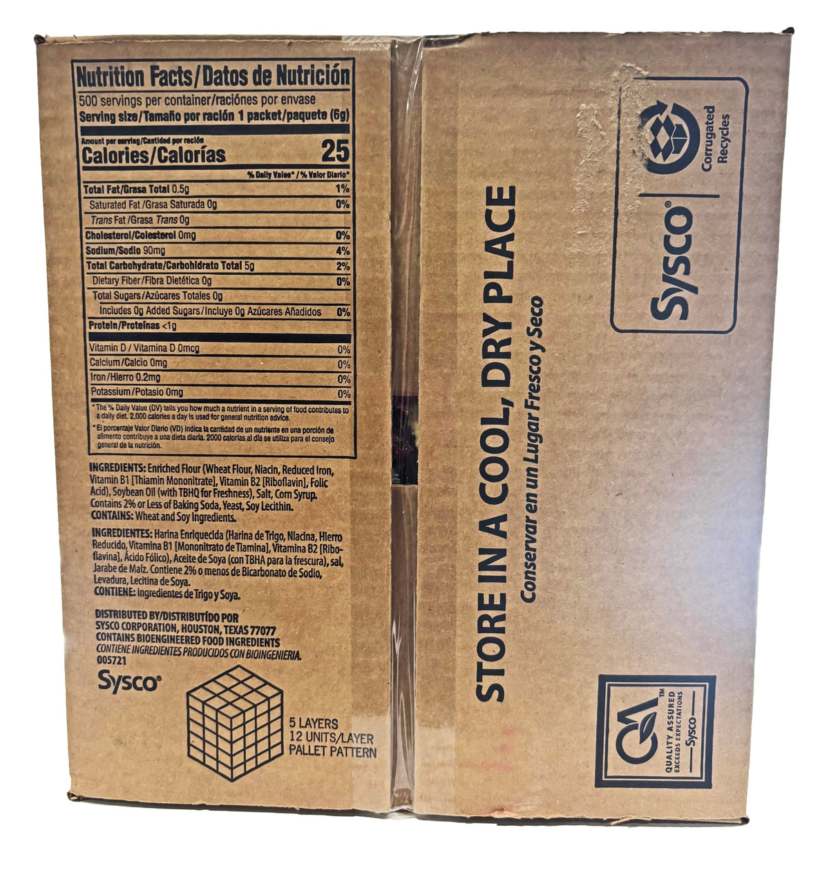 House Recipe kosher-certified saltine crackers badge on packaging enhances trust.