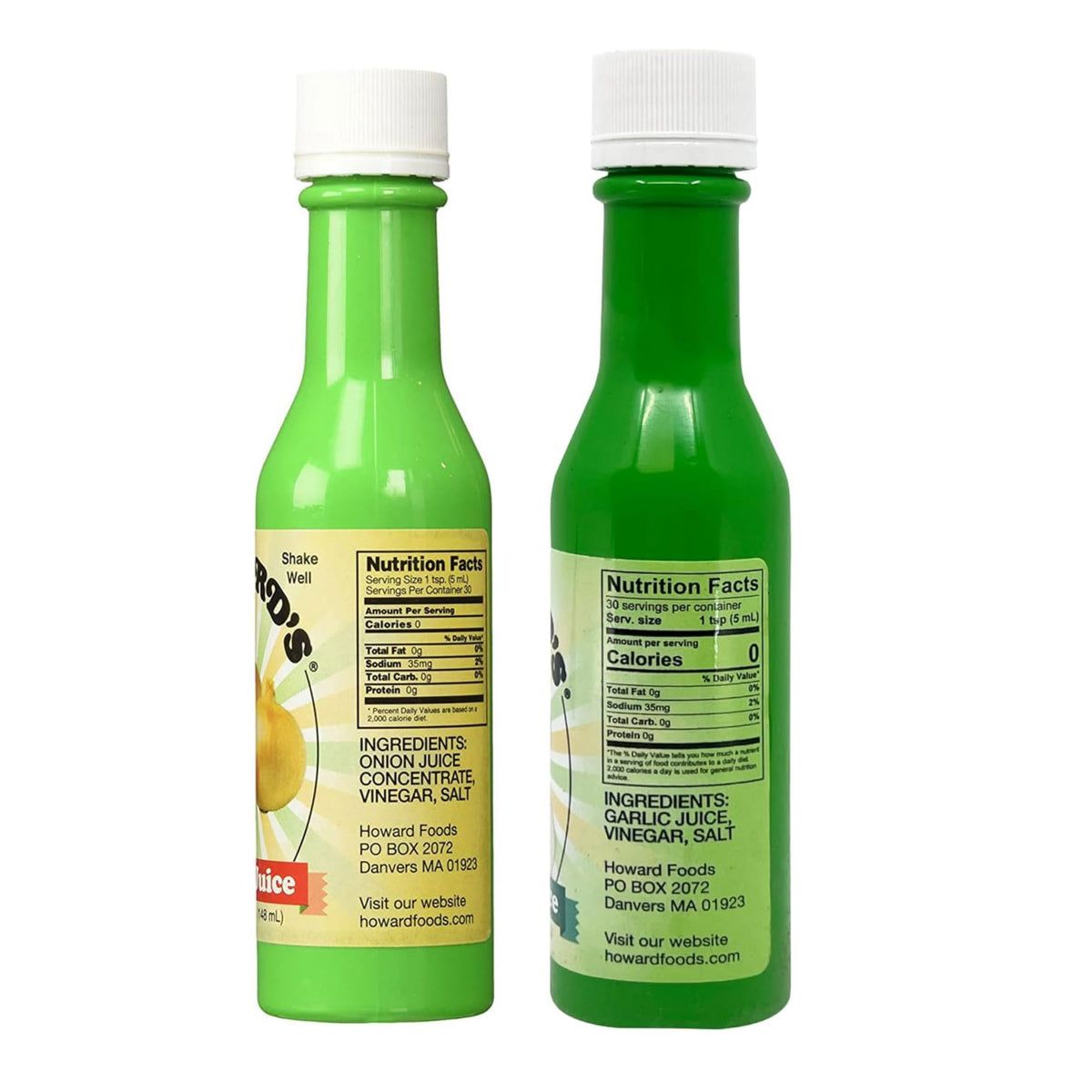 Howard’s Garlic Juice bottle pour delivers fast flavor boost for marinades.