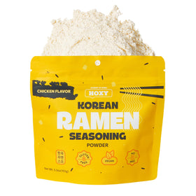 HOXY chicken ramen seasoning jar ready to boost broth flavor.