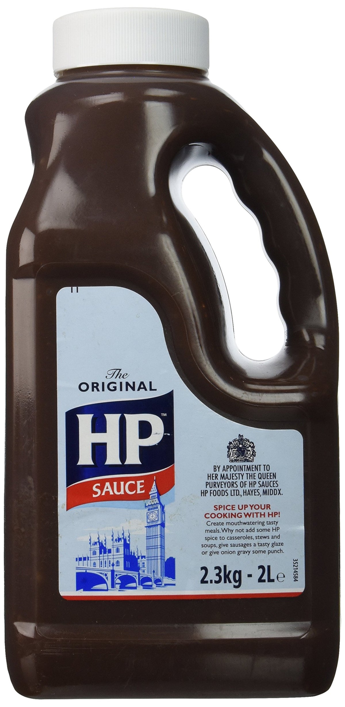 HP Sauce 2L catering bottle delivers bold, tangy flavor to elevate dishes