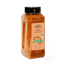 HqO Organic Taco Seasoning bottle ready to elevate home tacos.